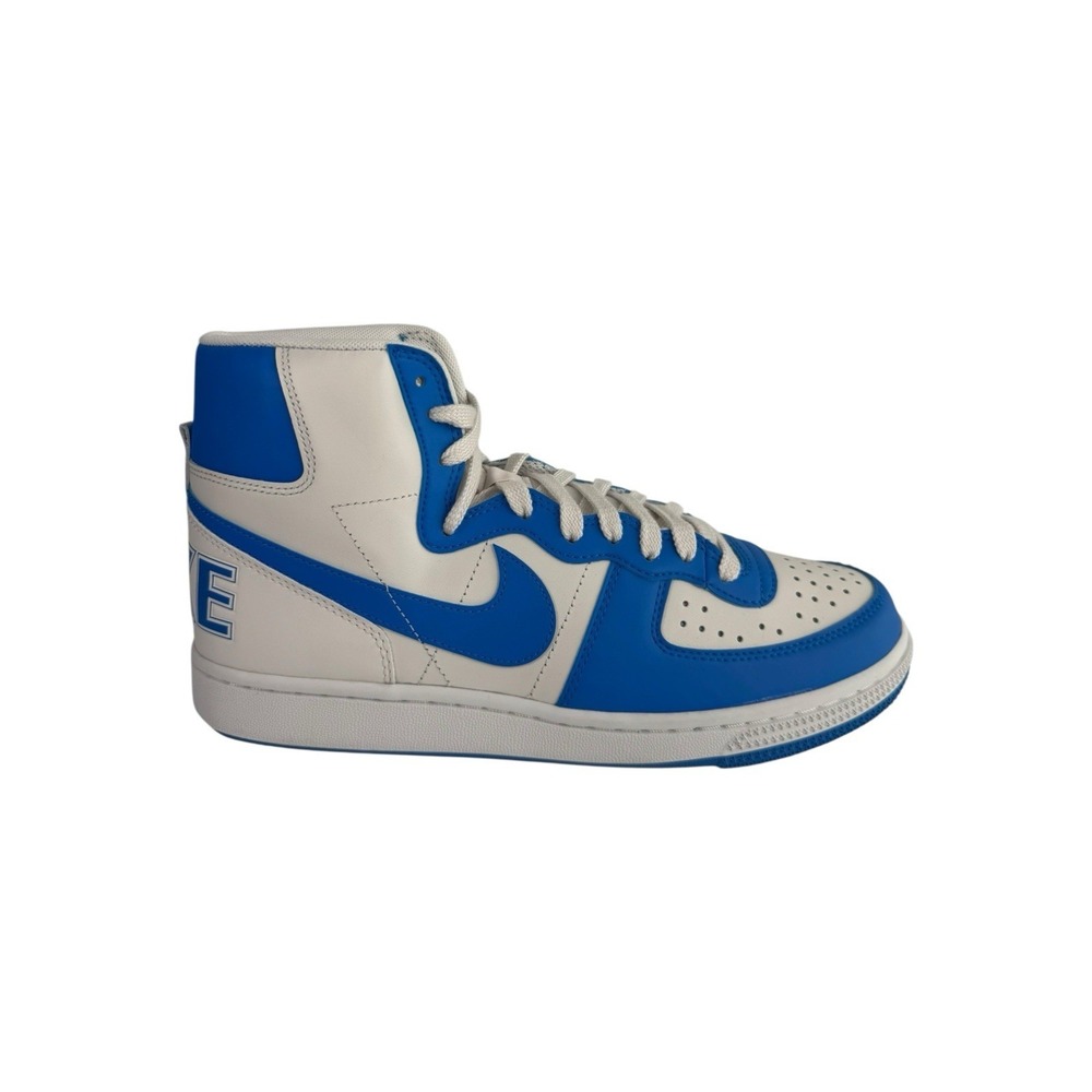 Nike Terminator High White Game Royal FN6836-100 Fashion Sneaker Men Size 9